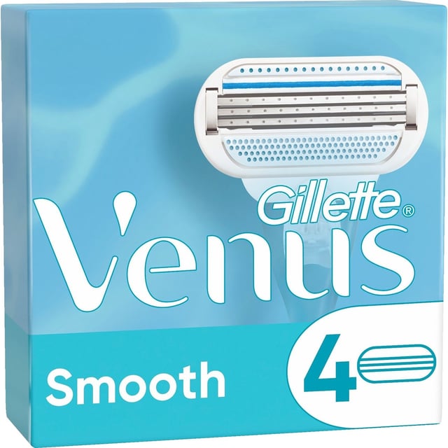 Gilette Venus Smooth Rakblad 4 st