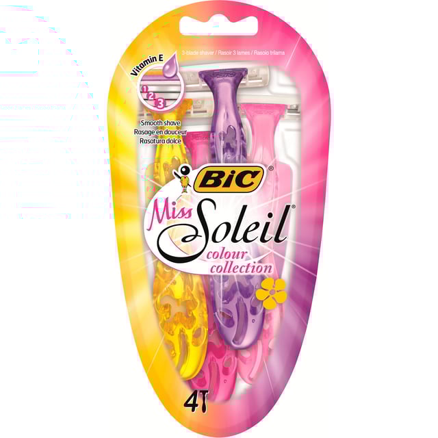 Bic Miss soleil color rakhyvlar 4 st