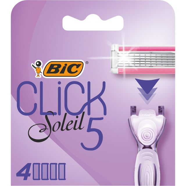 BIC Rakblad Click5 4st