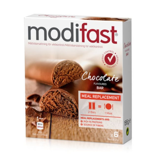 Modifast Bar Choklad 6 st