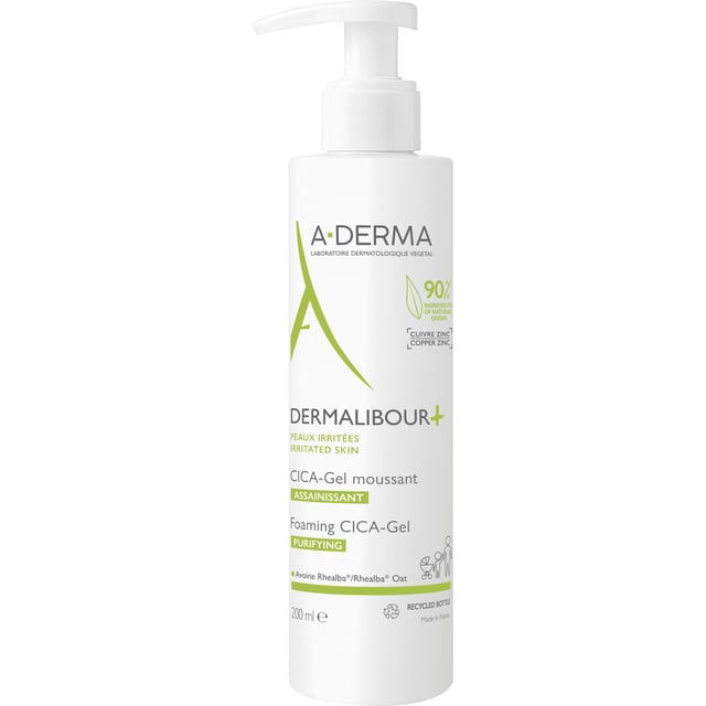 A-Derma Dermalibour+ Cica Foaming Gel 200 ml