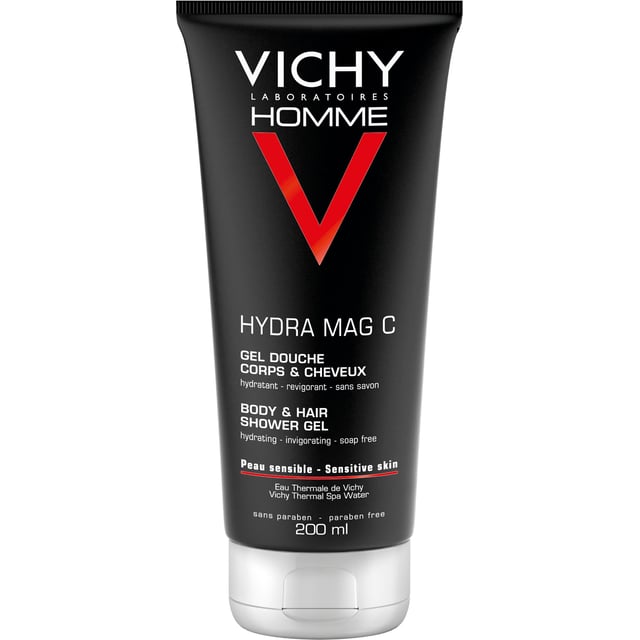Vichy Homme Hydra Mag C Shower Gel 200ml