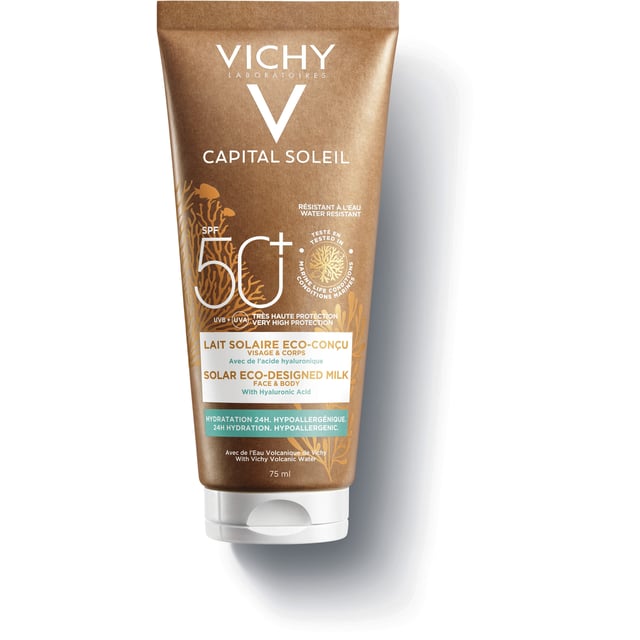 Vichy Capital Soleil Solar Eco-Designed Milk SPF50+ 75 ml