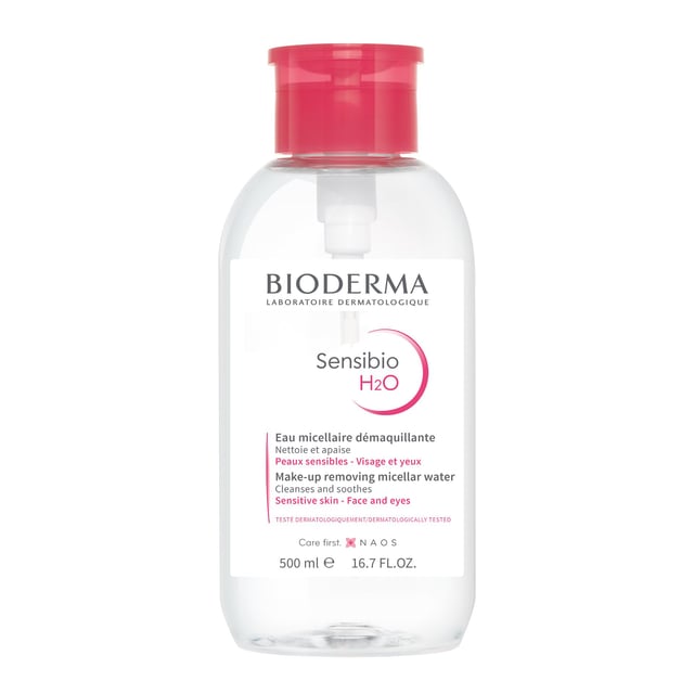 Bioderma Sensibio H2O med pump 500 ml