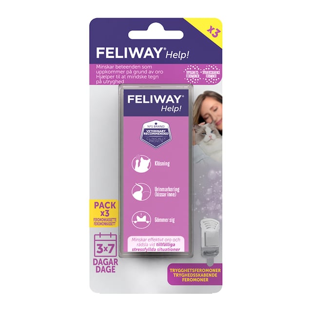Feliway Help Doftgivare Refill 3-pack