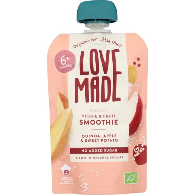 LoveMade Smoothie Quinoa, Äpple & Sötpotatis 100 g