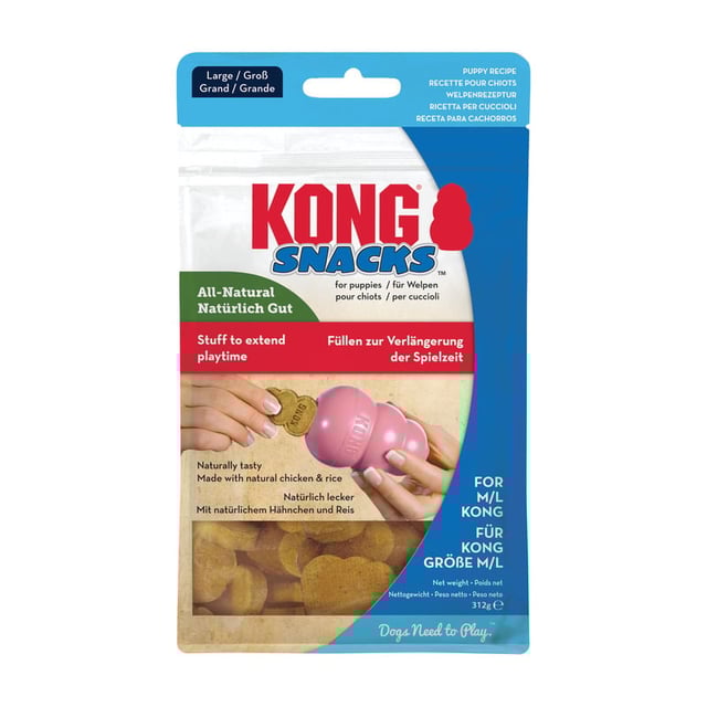 Kong Snacks Puppy L 312g