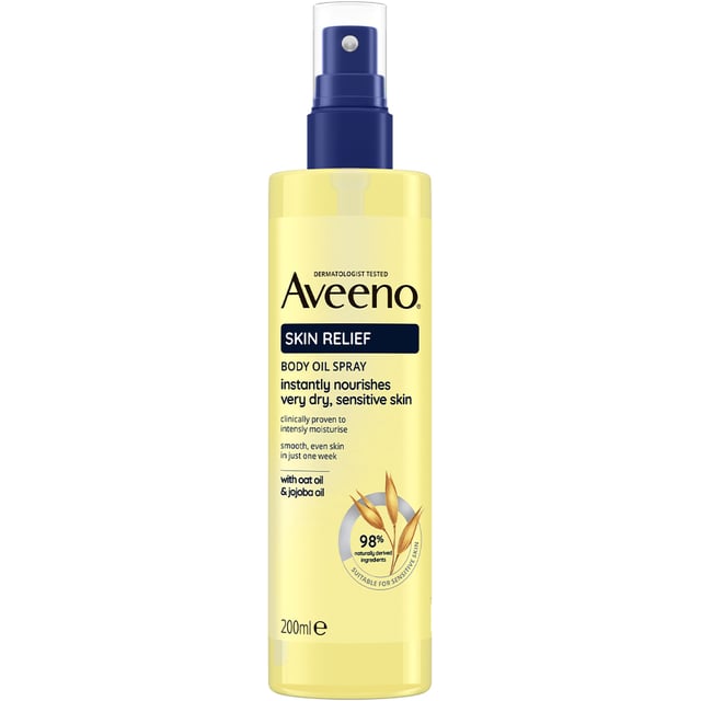 Aveeno Skin Body Oil Spray 200 ml