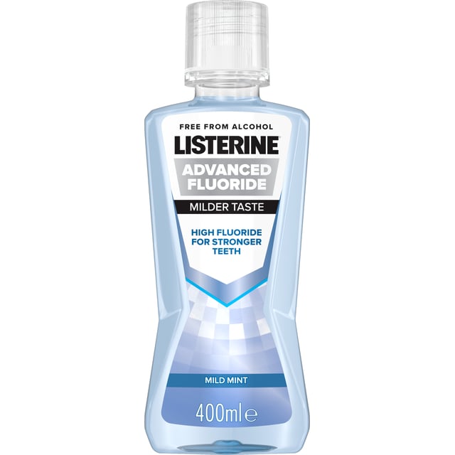 Listerine Advanced Fluoride Mild Mint 400 ml