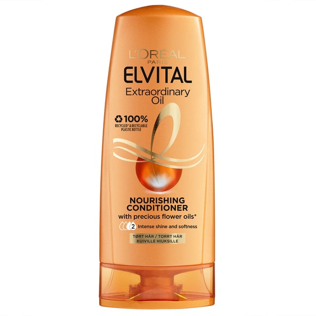 L'Oréal Paris Elvital Extraordinary Oil schampo för torrt hår 200 ml