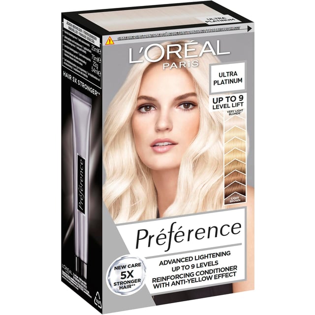 L'Oréal Paris Préférence permanent hårfärg upp till 8 veckors glansfull färg