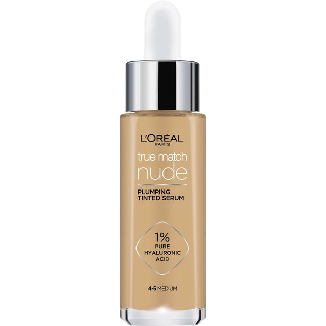 L'Oréal Paris True Match Nude Plumping Tinted Serum 4-5 Medium 30 ml