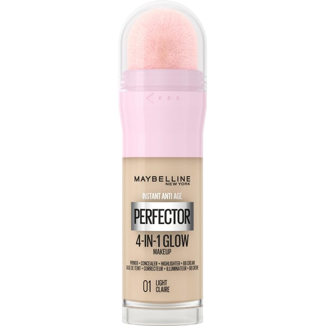 Maybelline New York Instant Perfector 4-in-1 Glow Makeup Foundation 01 Light