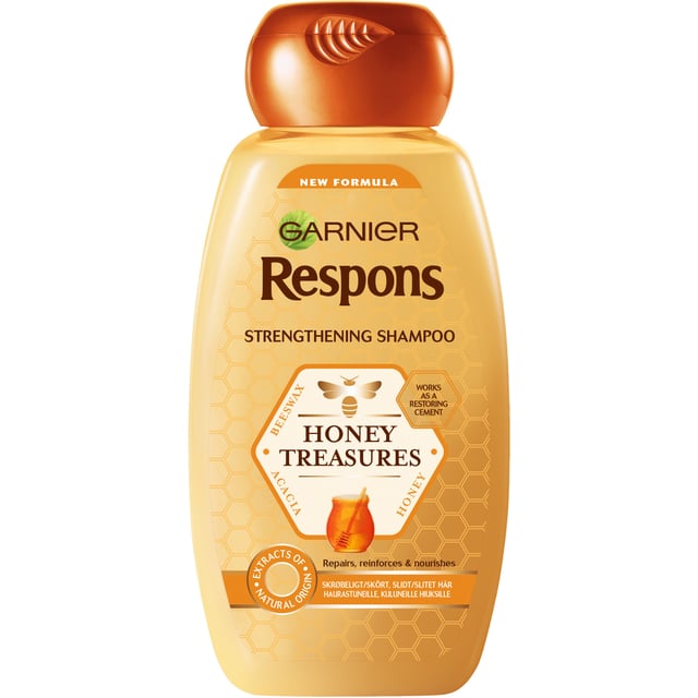 Garnier Respons Honey Treasures Strenghtening Shampoo 250 ml