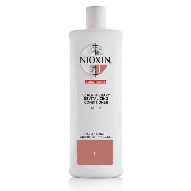 NIOXIN System 4 Scalp Revitalizer Märkbart Tunt & Färgat Hår Conditioner 1000 ml