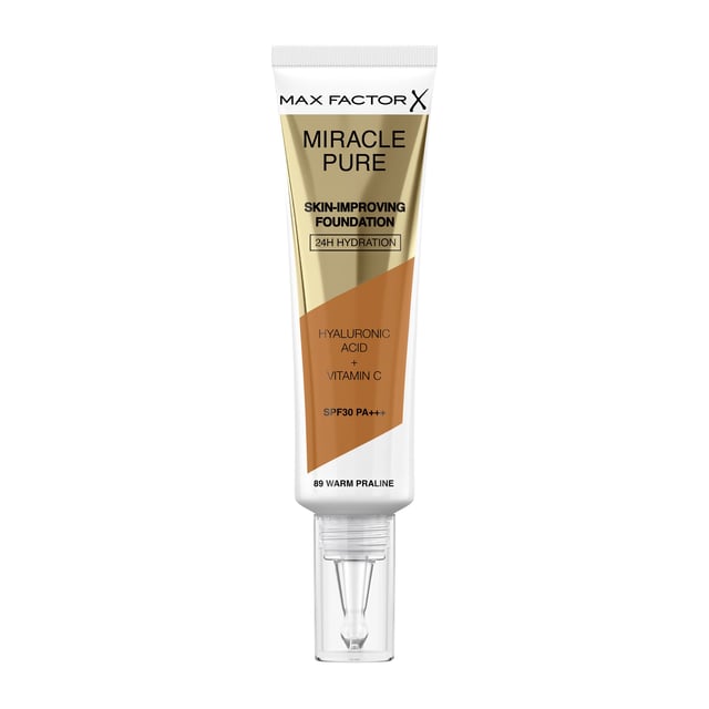 Max Factor Miracle Pure Foundation 89 Warm Praline 30 ml