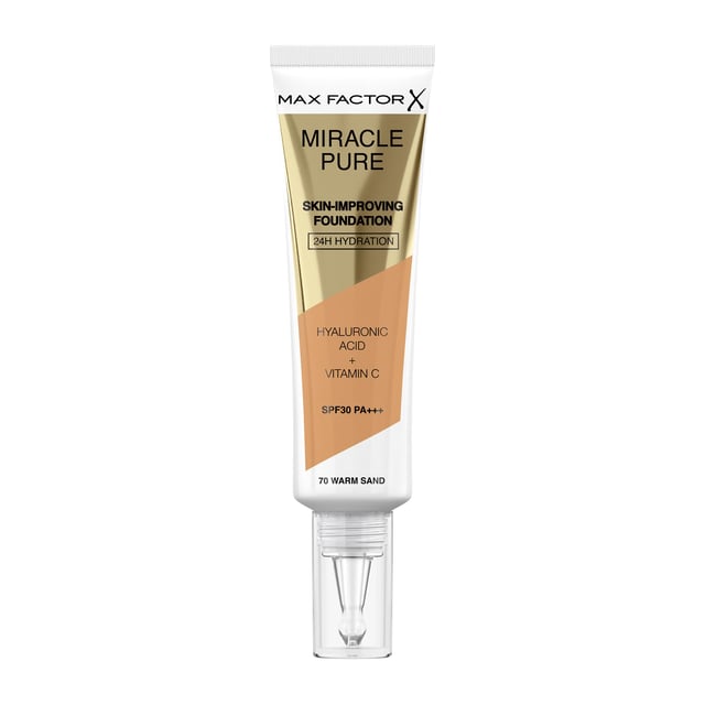 Max Factor Miracle Pure Foundation 70 Warm Sand 30 ml