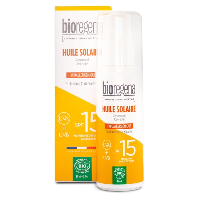 Bioregena Organic Sun Oil SPF 15 90ml