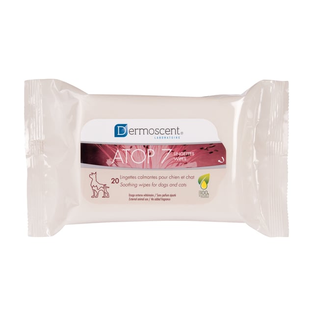 Dermoscent ATOP 7® Wipes för hund och katt 20 st