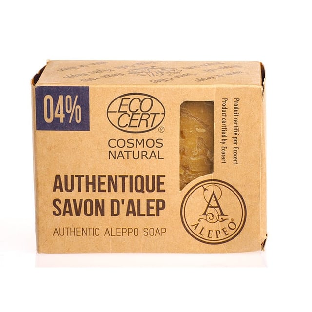 Alepeo Aleppotvål 04% 200 g
