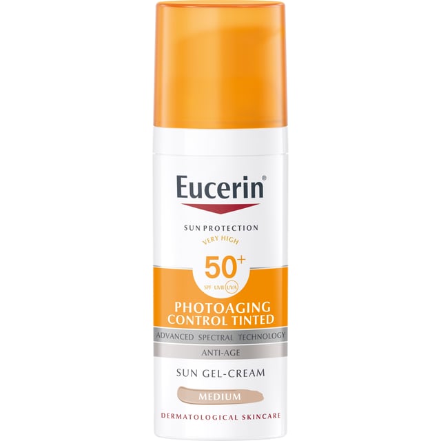 Eucerin Photoaging Control Tinted Sun-Gel-Gream SPF50+ Medium 50 ml