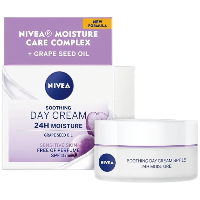 Nivea Soothing Day Cream SPF15 50 ml