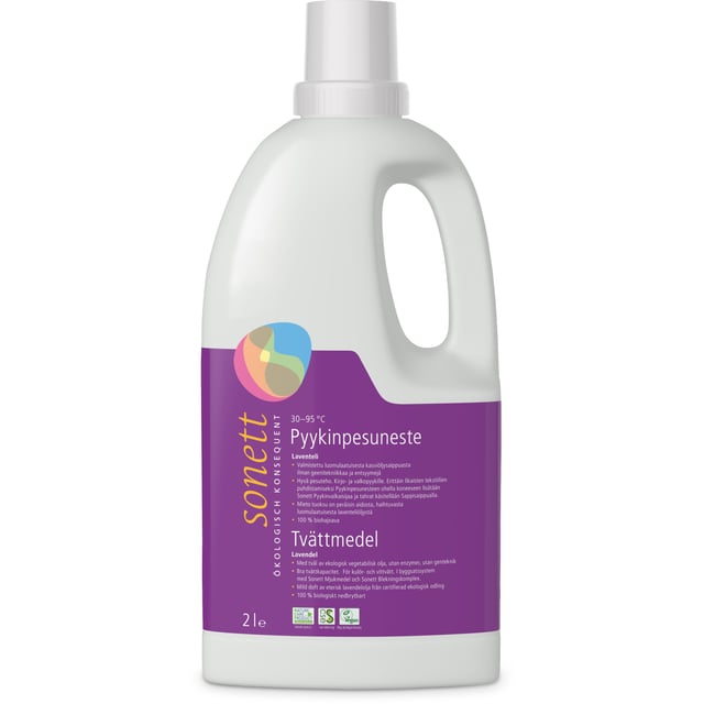 Sonett Lavendel Flytande Tvättmedel 2 liter