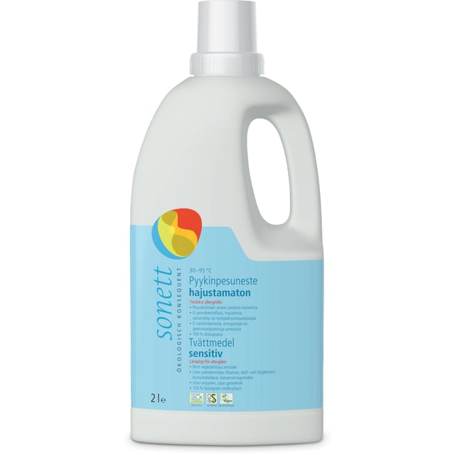 Sonett flytande tvättmedel Sensitive 2 liter