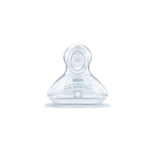 NUK First Choice+ Dinapp 6-18m M Silikon 2 st