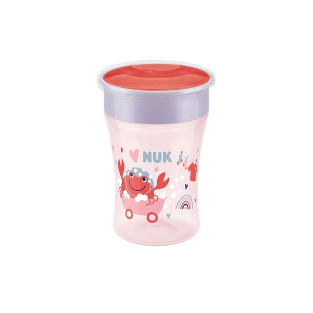 NUK Evolution Magic Mugg Röd 230 ml