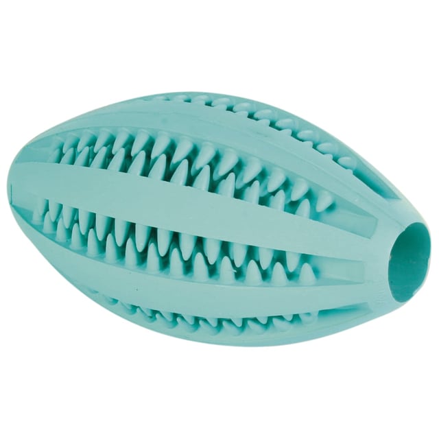 Trixie Denta Fun Rugbyboll Mintsmak Naturgummi 11 cm