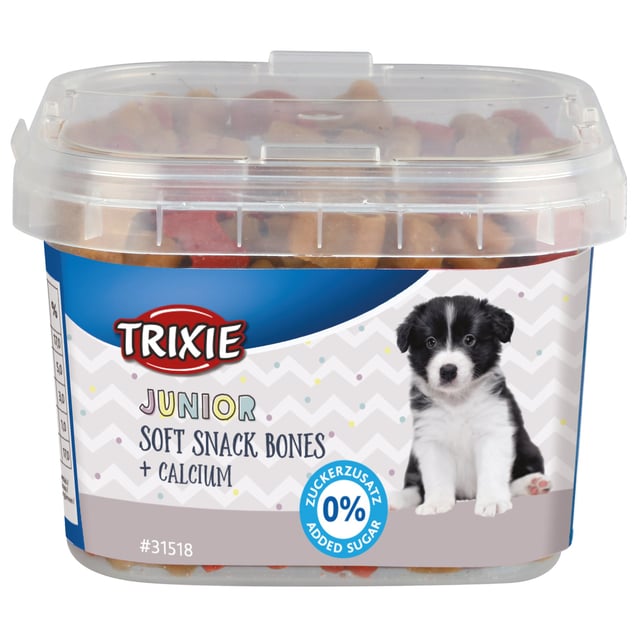 TRIXIE Junior Soft Snack Bones Kalcium 140 g