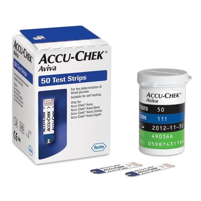 Accu-Chek Aviva Testremsa 50 st
