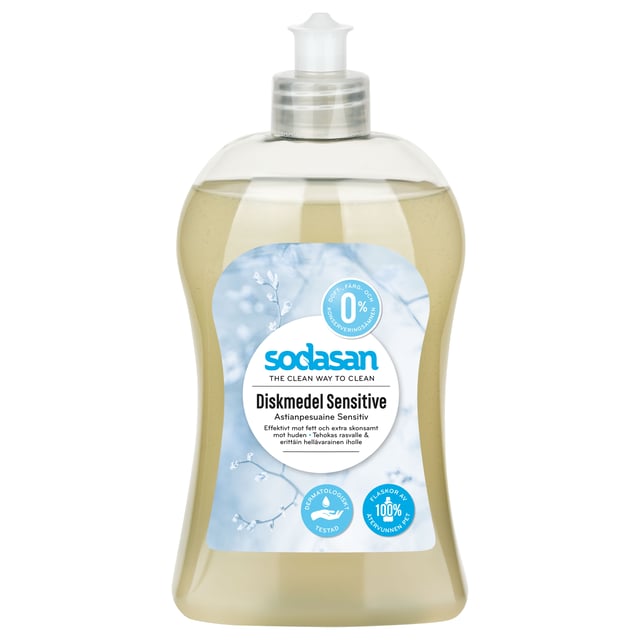 Sodasan Diskmedel Sensitive 500 ml