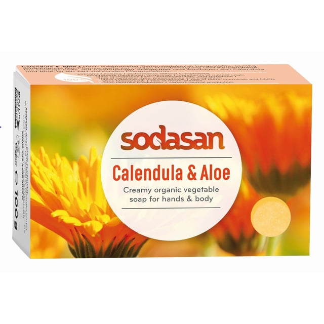 Sodasan Ringblomma & Aloe Eko Tvål 100 g