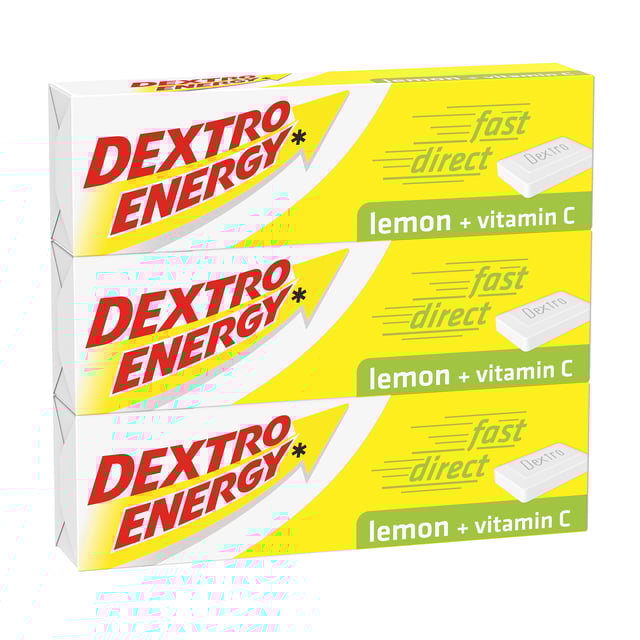 Dextro Energy Lemon Sticks 3-pack