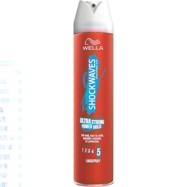 Wella Shockwaves Ultra Strong Power Hold Hairspray 250 ml
