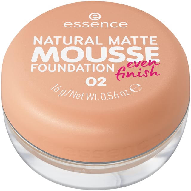 essence Natural Matte Mousse 02 Foundation 16g