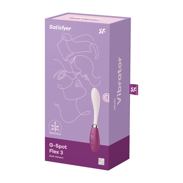 Satisfyer G-Spot Flex Red Vibrator 1 st