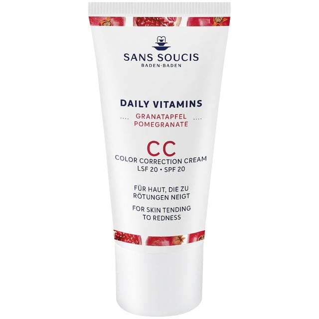 Sans Soucis Daily Vitamins CC Cream SPF20 For skin tending to redness 30 ml