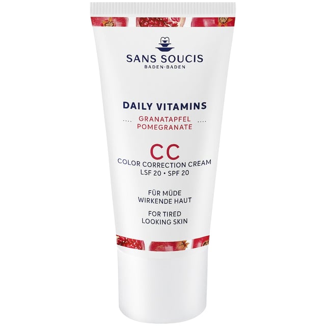 Sans Soucis Daily Vitamins CC Color Correction Cream SPF20 For Tired Looking Skin 30 ml