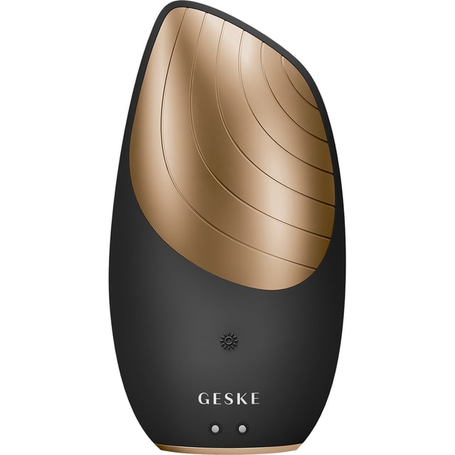 GESKE Sonic Thermo Facial Brush | 6 in 1 Black