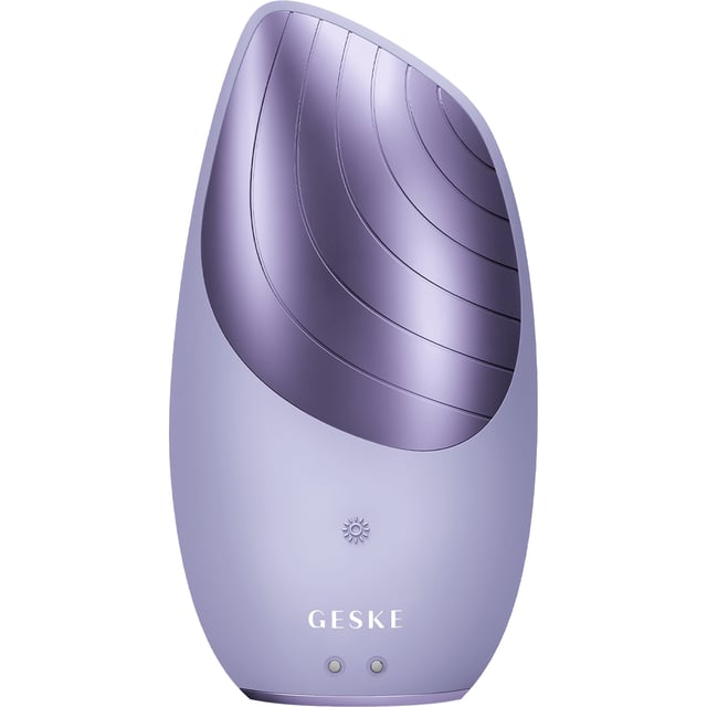 GESKE Sonic Thermo Facial Brush | 6 in 1 Purple