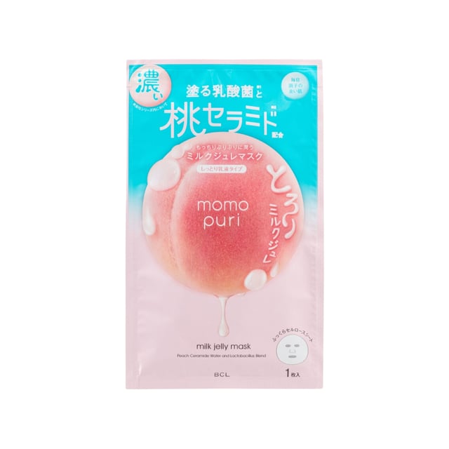 BCL Momopuri Milk Jelly Mask 1 st