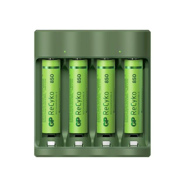 GP Batteries ReCyko Everyday Batteriladdare B42180 AAAHC-2B4 B421 1 st