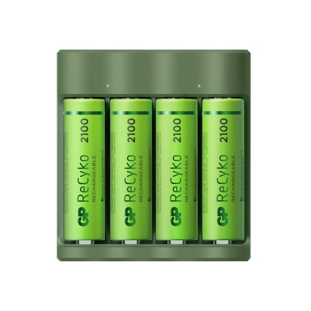GP Batteries ReCyko Everyday Batteriladdare B421 USB 1 st