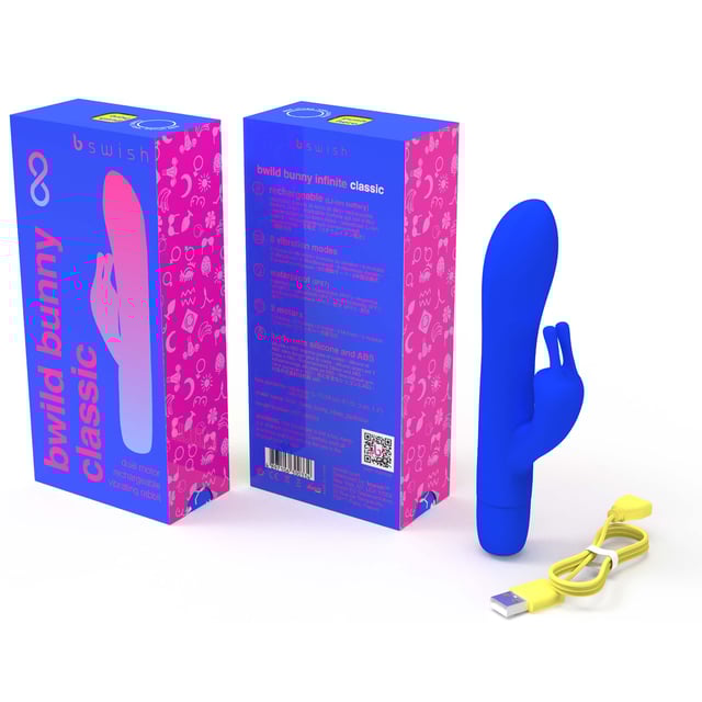B Swish Bwild Bunny Vibrator Infinite Pacific Blue 1 st