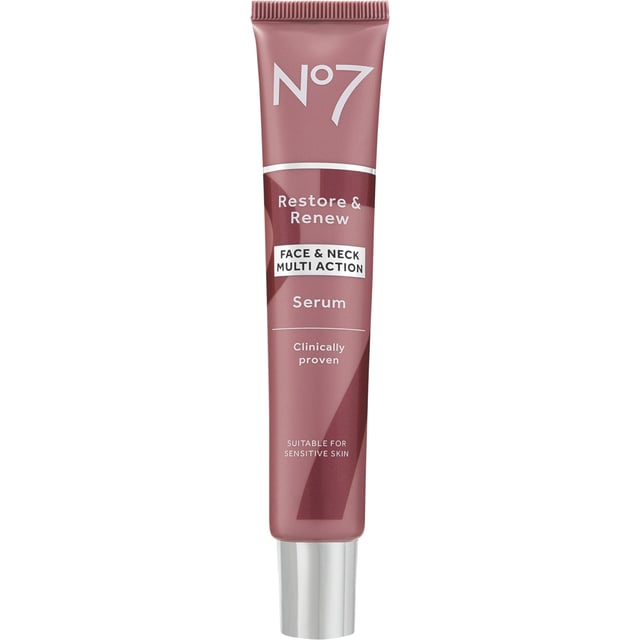 No7 Restore & Renew Face & Neck Serum 30 ml