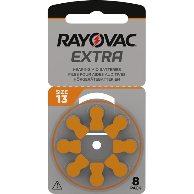 Rayovac Extra Size 13 Orange 8 st
