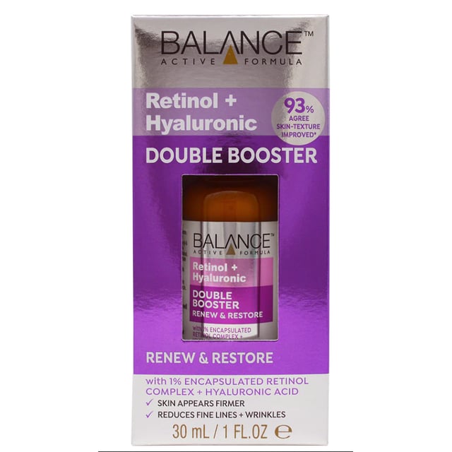 Balance Active Formula Retinol + Hyaluronic Double Booster 30 ml